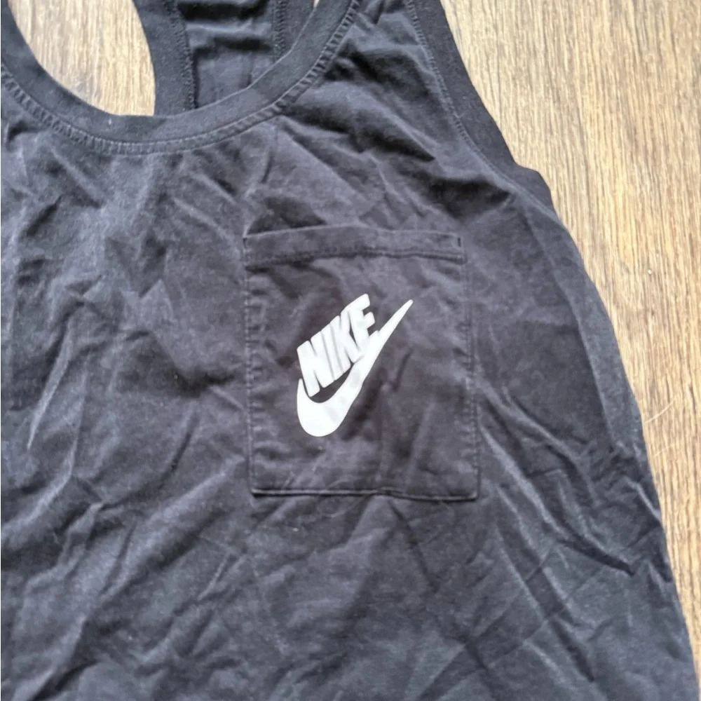 Nike Women's Black Racerback Tank Top